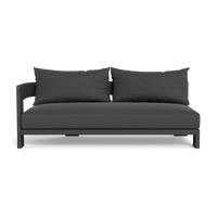Victoria Aluminum 2 Seat 1 Arm Left