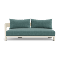 Victoria Aluminum 2 Seat 1 Arm Left