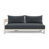 Victoria Aluminum 2 Seat 1 Arm Left