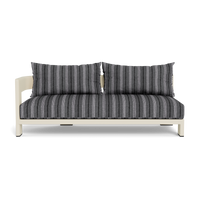 Victoria Aluminum 2 Seat 1 Arm Left