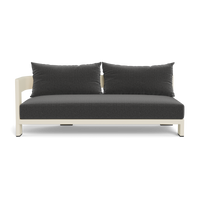 Victoria Aluminum 2 Seat 1 Arm Left