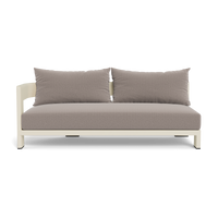 Victoria Aluminum 2 Seat 1 Arm Left