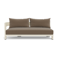 Victoria Aluminum 2 Seat 1 Arm Left
