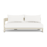 Victoria Aluminum 2 Seat 1 Arm Left