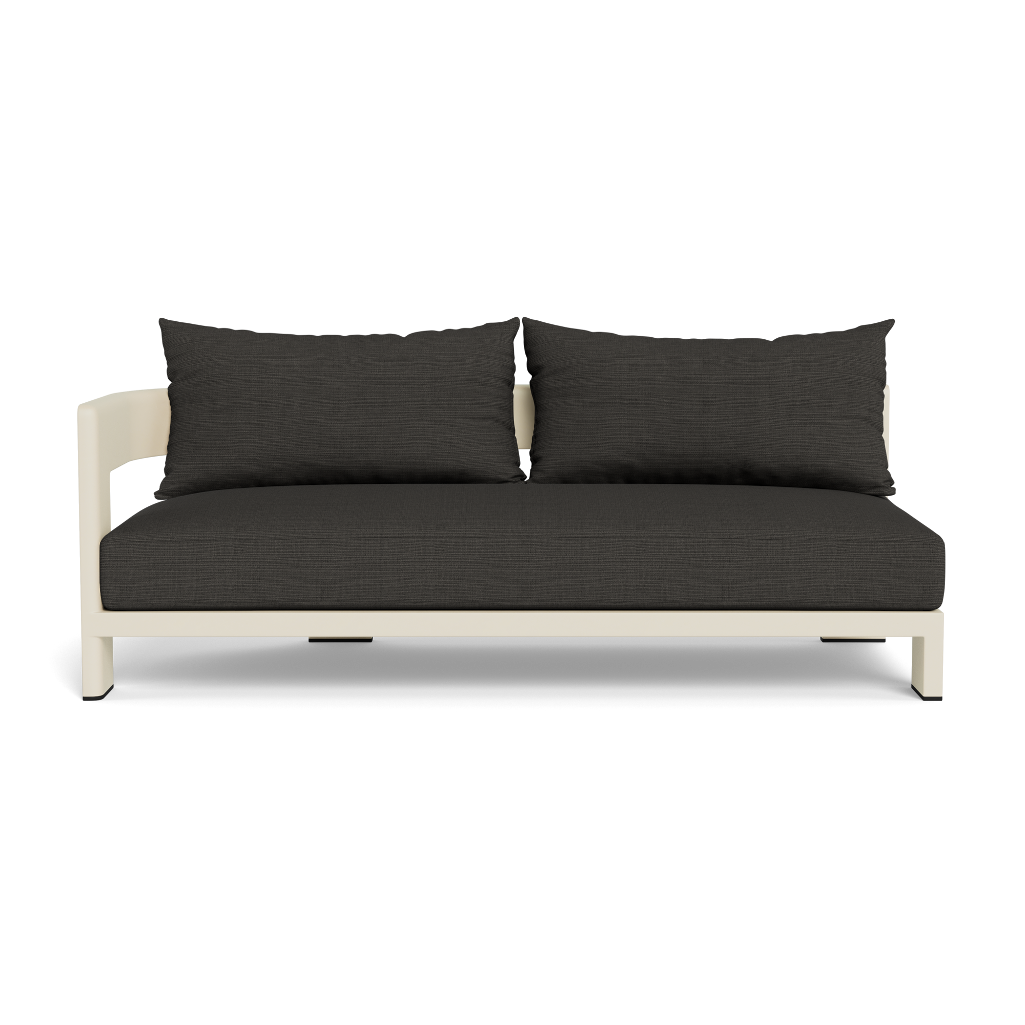 Victoria Aluminum 2 Seat 1 Arm Left