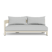 Victoria Aluminum 2 Seat 1 Arm Left