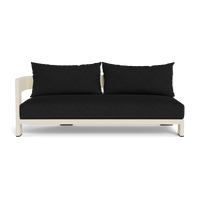 Victoria Aluminum 2 Seat 1 Arm Left