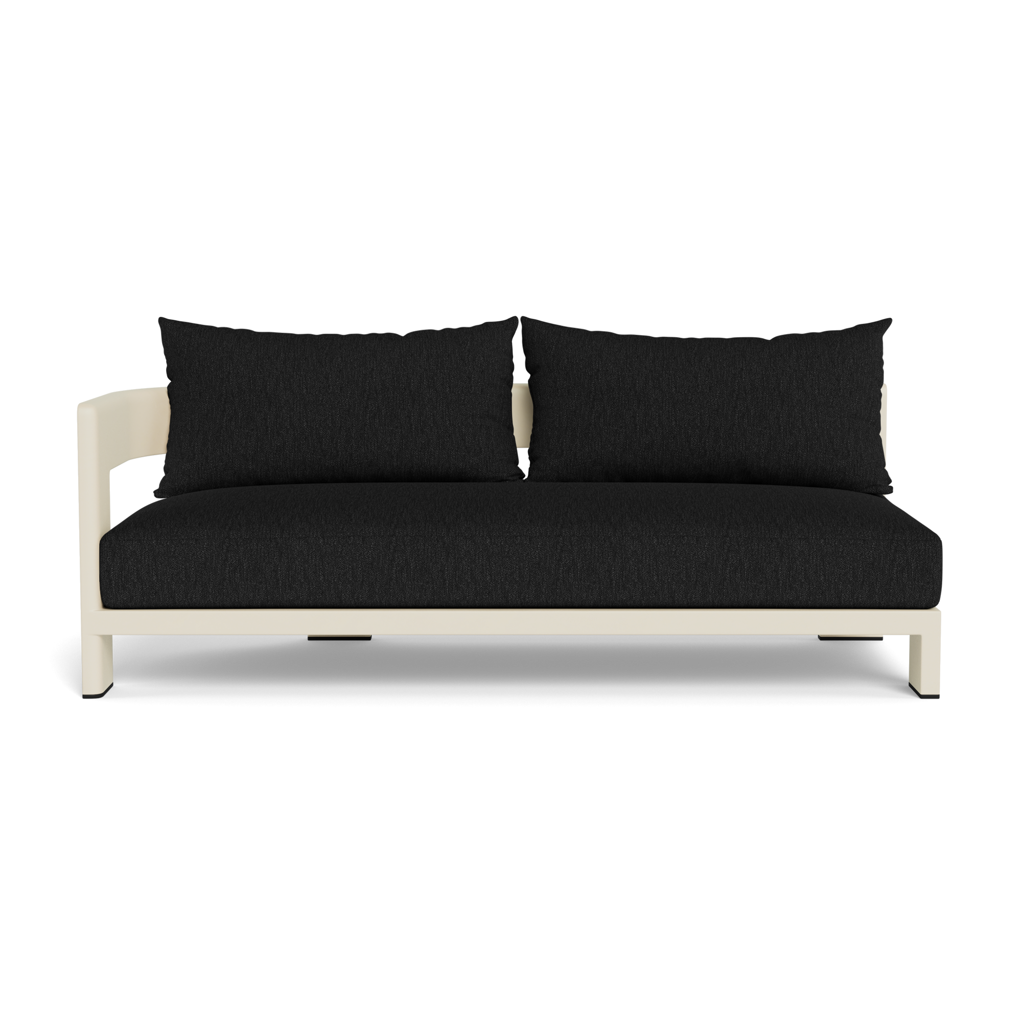 Victoria Aluminum 2 Seat 1 Arm Left