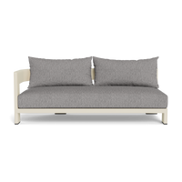 Victoria Aluminum 2 Seat 1 Arm Left