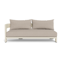Victoria Aluminum 2 Seat 1 Arm Left