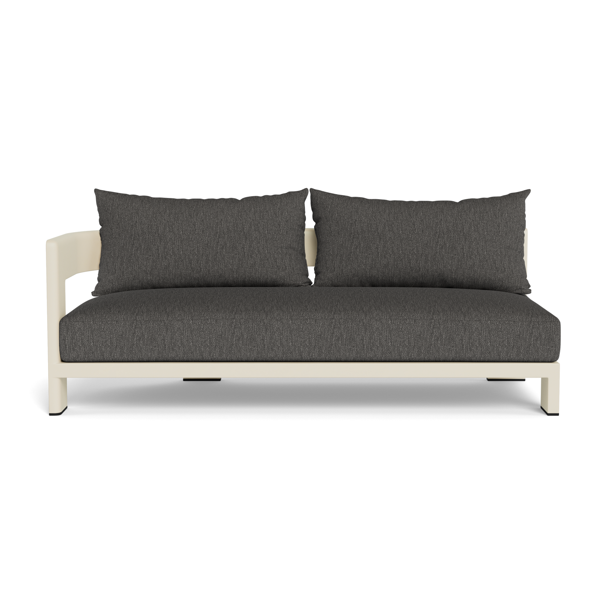 Victoria Aluminum 2 Seat 1 Arm Left