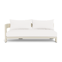 Victoria Aluminum 2 Seat 1 Arm Left