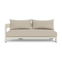 Victoria Aluminum 2 Seat 1 Arm Left