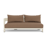 Victoria Aluminum 2 Seat 1 Arm Left