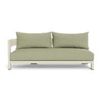 Victoria Aluminum 2 Seat 1 Arm Left
