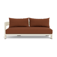 Victoria Aluminum 2 Seat 1 Arm Left