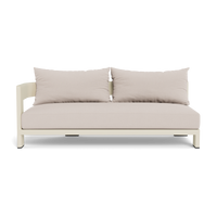 Victoria Aluminum 2 Seat 1 Arm Left