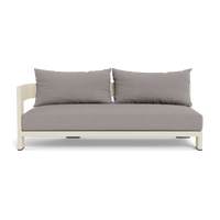 Victoria Aluminum 2 Seat 1 Arm Left