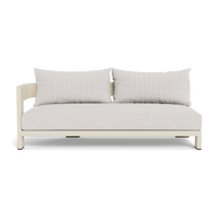 Victoria Aluminum 2 Seat 1 Arm Left