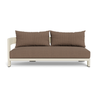 Victoria Aluminum 2 Seat 1 Arm Left