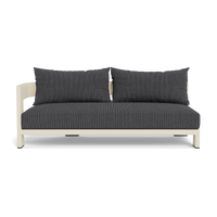 Victoria Aluminum 2 Seat 1 Arm Left
