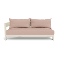 Victoria Aluminum 2 Seat 1 Arm Left