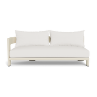 Victoria Aluminum 2 Seat 1 Arm Left