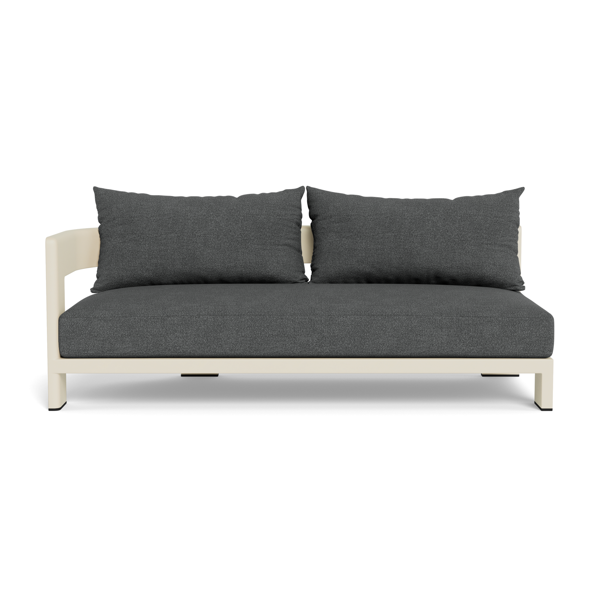 Victoria Aluminum 2 Seat 1 Arm Left
