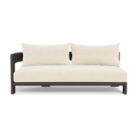 Victoria Aluminum 2 Seat 1 Arm Left