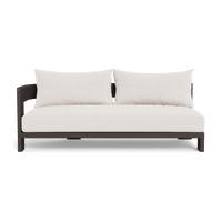 Victoria Aluminum 2 Seat 1 Arm Left