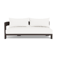 Victoria Aluminum 2 Seat 1 Arm Left