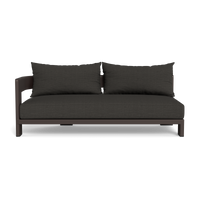 Victoria Aluminum 2 Seat 1 Arm Left