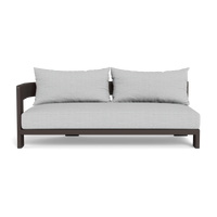 Victoria Aluminum 2 Seat 1 Arm Left