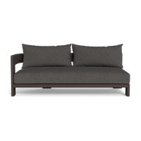 Victoria Aluminum 2 Seat 1 Arm Left