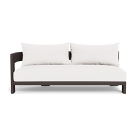 Victoria Aluminum 2 Seat 1 Arm Left