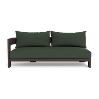 Victoria Aluminum 2 Seat 1 Arm Left