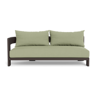 Victoria Aluminum 2 Seat 1 Arm Left