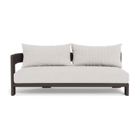 Victoria Aluminum 2 Seat 1 Arm Left