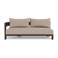 Victoria Aluminum 2 Seat 1 Arm Left