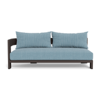 Victoria Aluminum 2 Seat 1 Arm Left