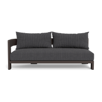Victoria Aluminum 2 Seat 1 Arm Left