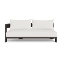 Victoria Aluminum 2 Seat 1 Arm Left