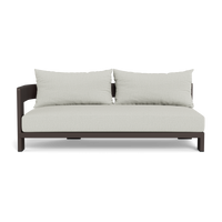 Victoria Aluminum 2 Seat 1 Arm Left