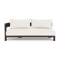 Victoria Aluminum 2 Seat 1 Arm Left