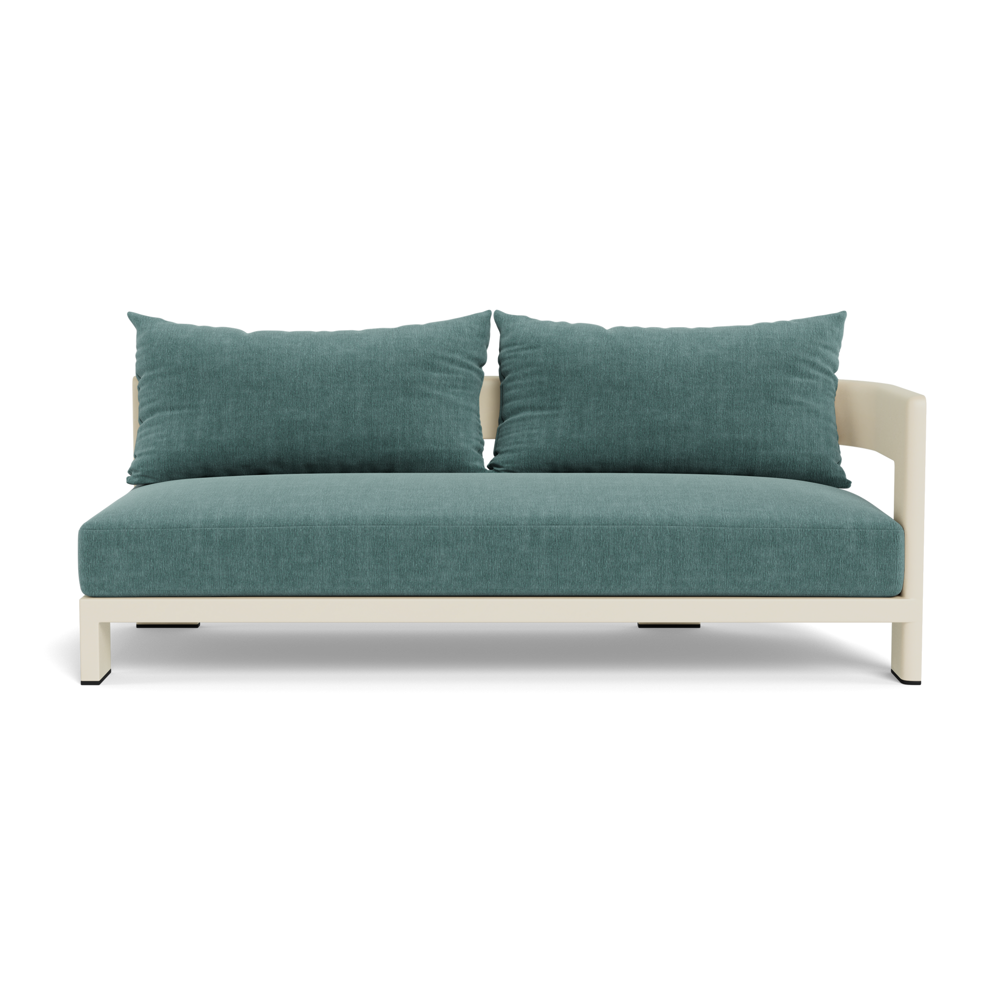 Victoria Aluminum 2 Seat 1 Arm Right