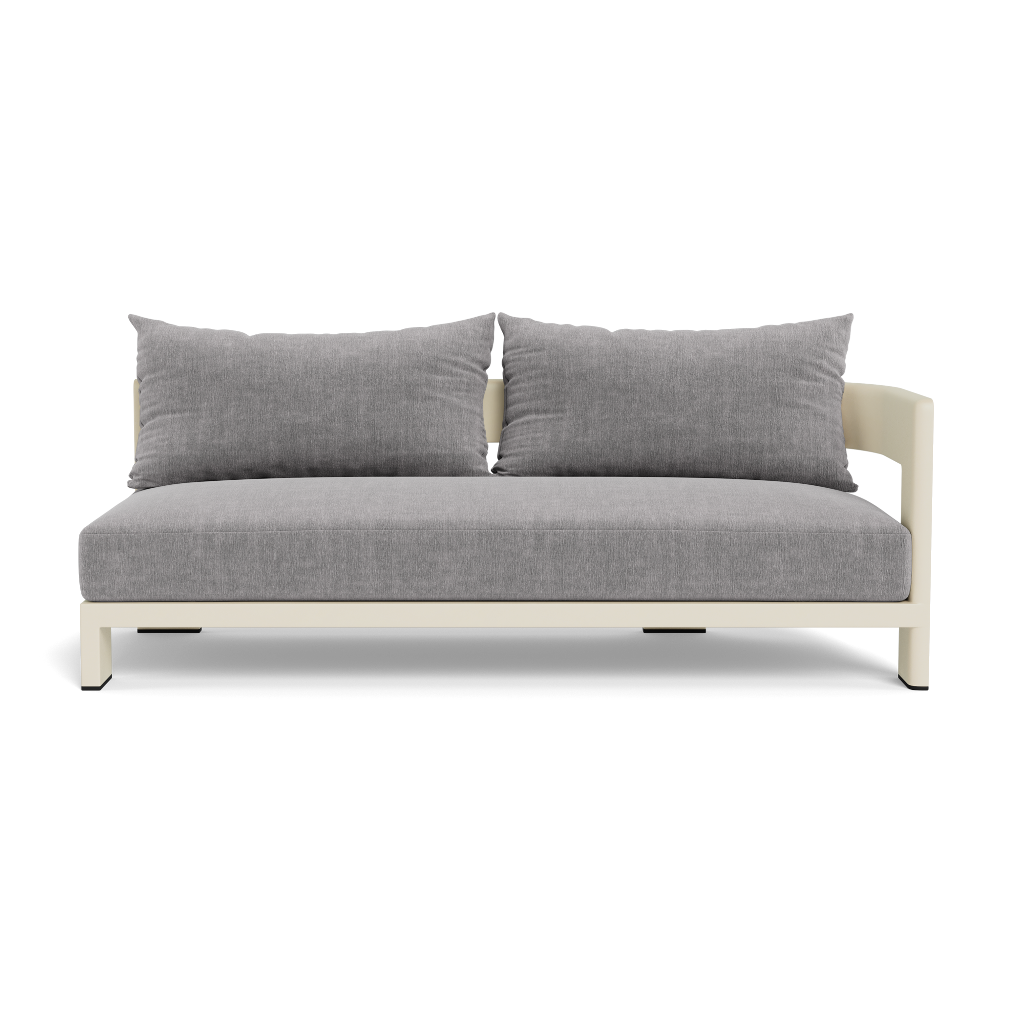 Victoria Aluminum 2 Seat 1 Arm Right
