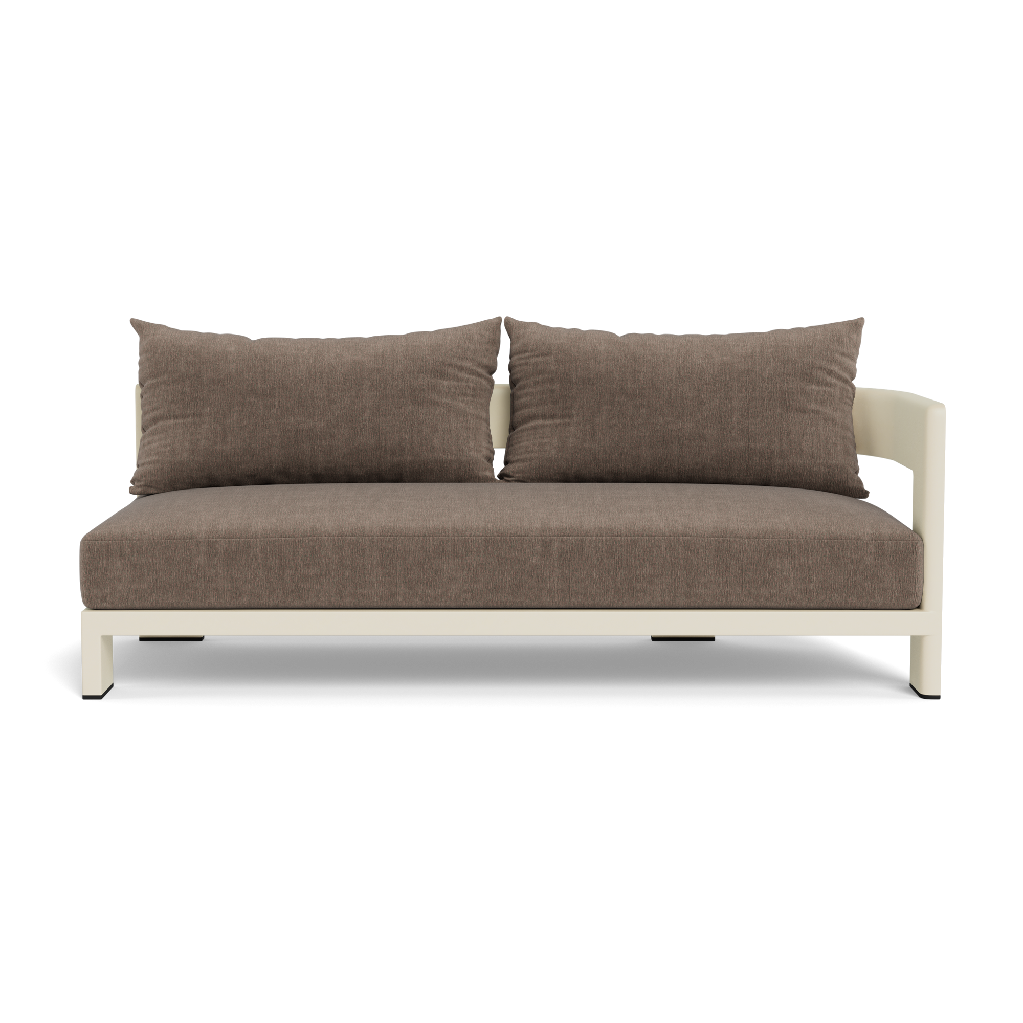 Victoria Aluminum 2 Seat 1 Arm Right