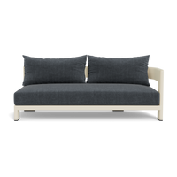 Victoria Aluminum 2 Seat 1 Arm Right