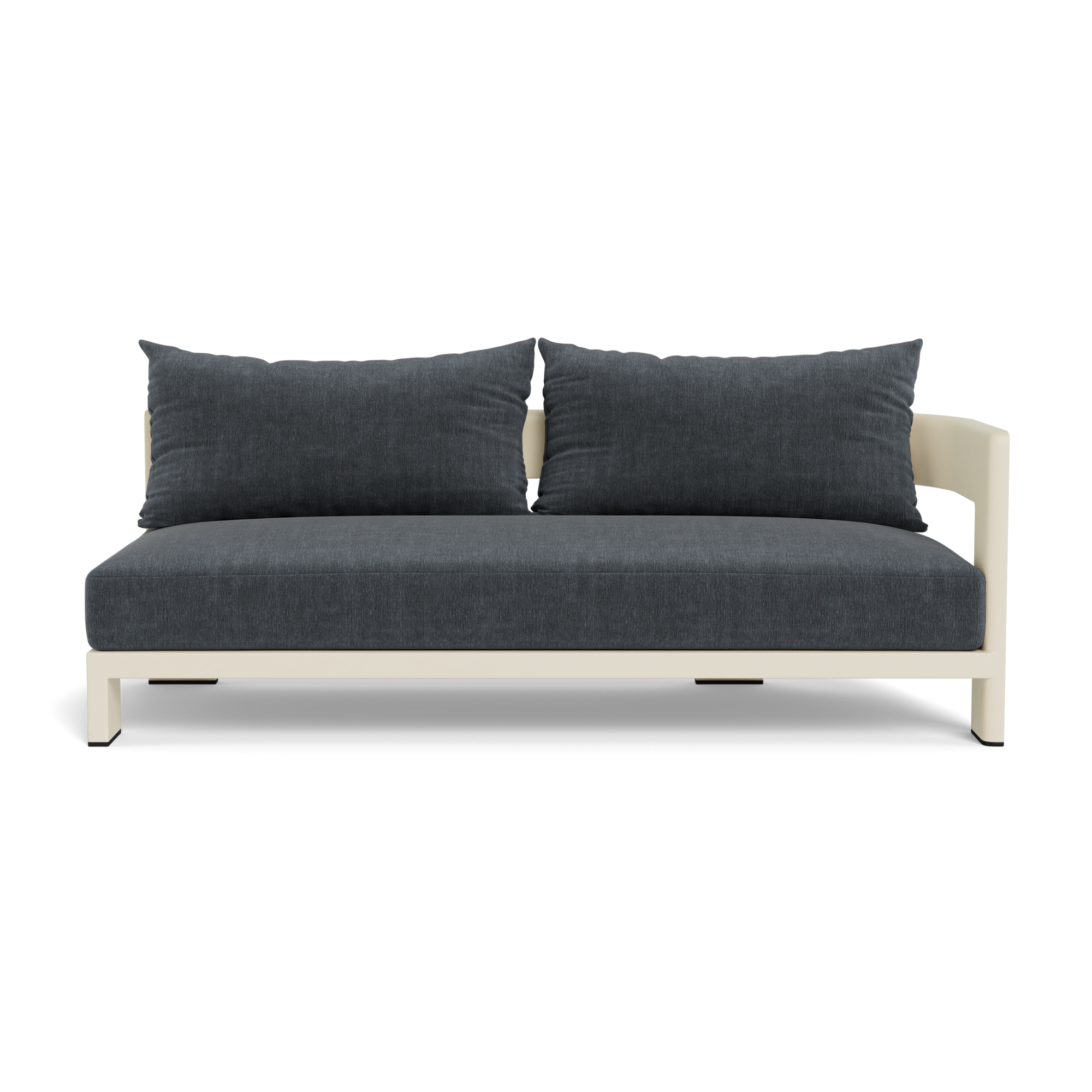 Victoria Aluminum 2 Seat 1 Arm Right