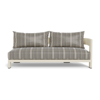 Victoria Aluminum 2 Seat 1 Arm Right